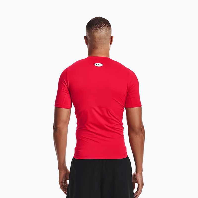 Maglia da allenamento Under Armour da uomo HG Armour Comp rosso/bianco 3