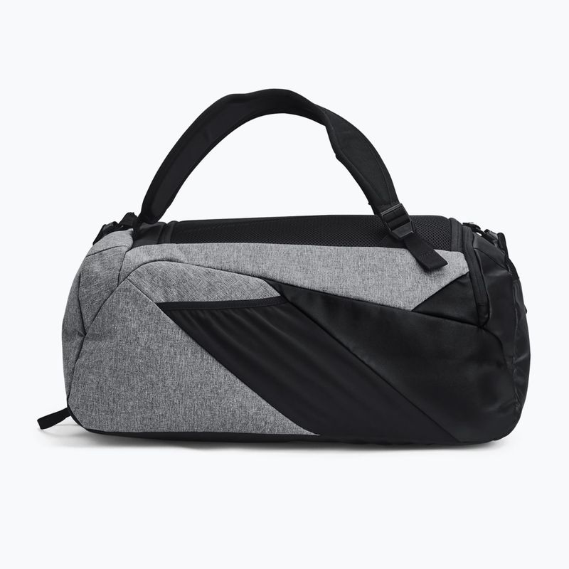 Under Armour Contain Duo Duffle S 40 l grigio pece medio erica/nero/nero borsa da allenamento 3