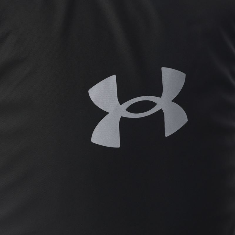 Under Armour Contain Duo Duffle M 50 l borsa da allenamento nero/nero/argento metallico 4