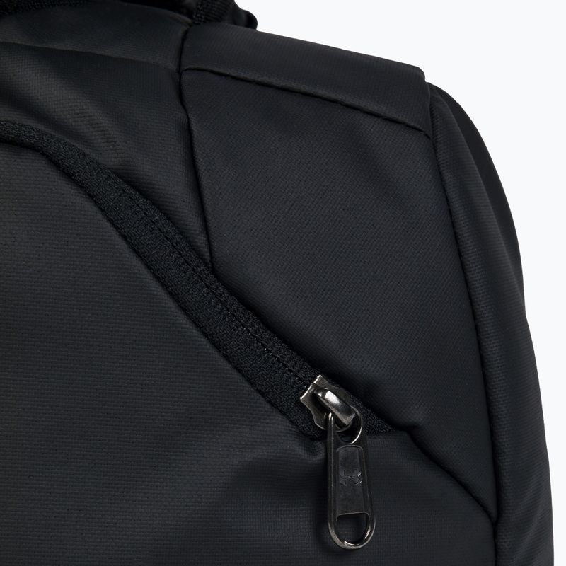 Under Armour Contain Duo Duffle S 40 l borsa da allenamento nero/nero/argento metallico 7