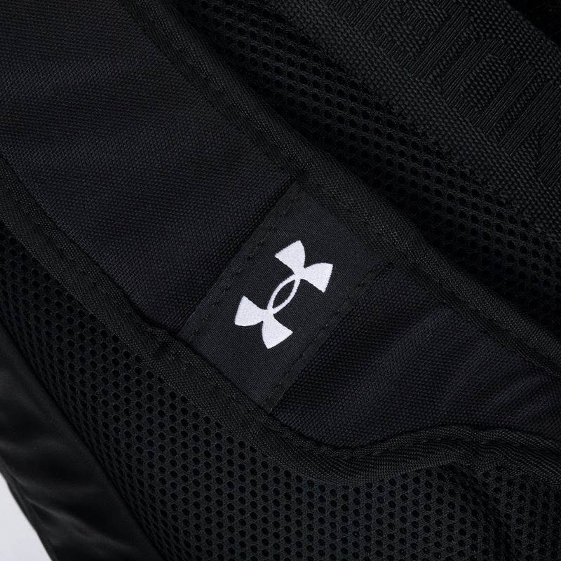 Under Armour Contain Duo Duffle S 40 l borsa da allenamento nero/nero/argento metallico 8