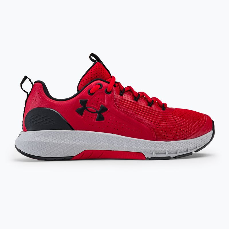 Under Armour harged Commit Tr 3 rosso/grigio alo/nero scarpe da ginnastica da uomo 2