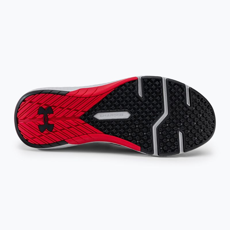 Under Armour harged Commit Tr 3 rosso/grigio alo/nero scarpe da ginnastica da uomo 4