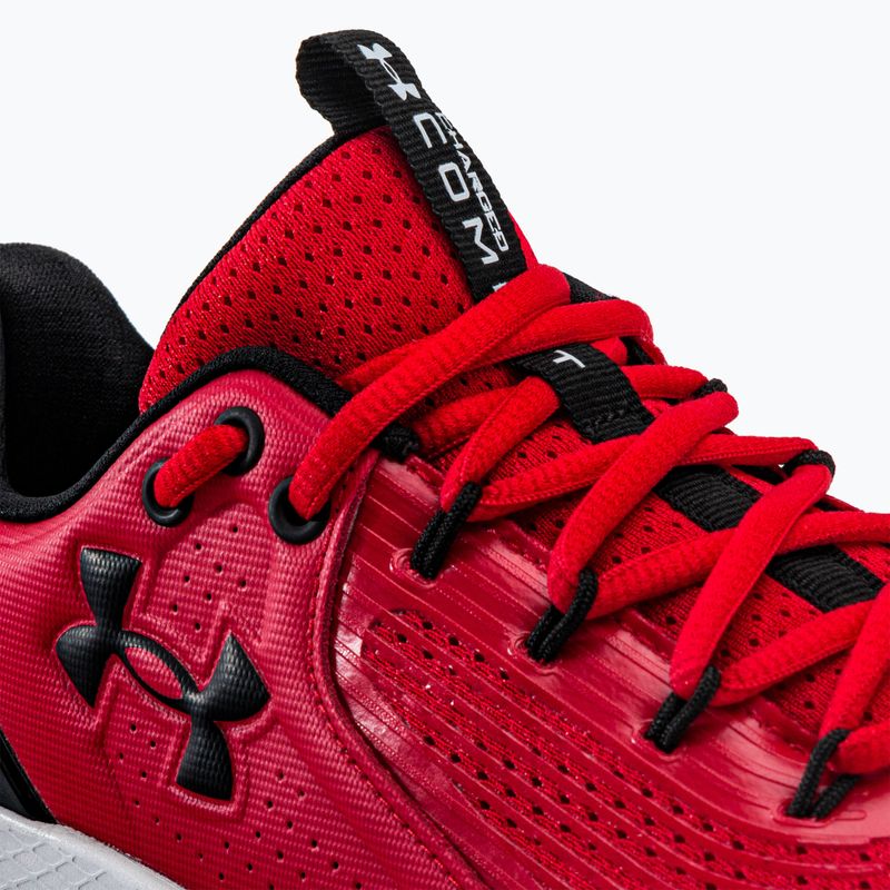 Under Armour harged Commit Tr 3 rosso/grigio alo/nero scarpe da ginnastica da uomo 9