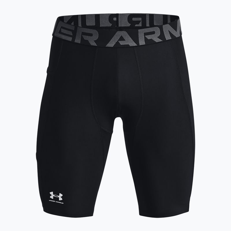 Pantaloncini lunghi da uomo Under Armour HG Armour nero/bianco 6