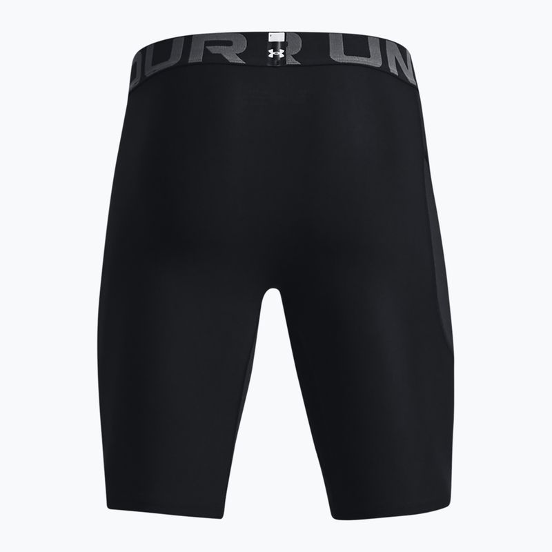 Pantaloncini lunghi da uomo Under Armour HG Armour nero/bianco 7