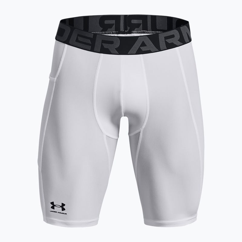 Pantaloncini lunghi Under Armour HG Armour da uomo bianco/nero 5