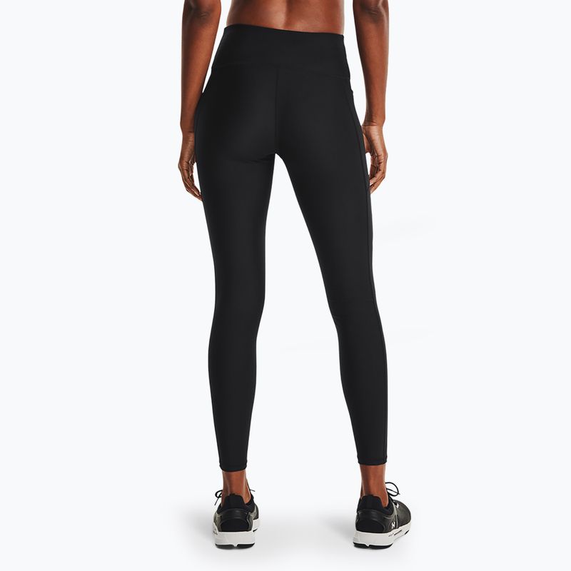 Leggings da allenamento Under Armour da donna HG Armour HiRise nero/bianco 3