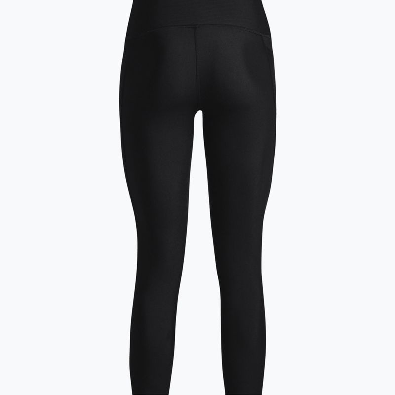 Leggings Under Armour Hi Ankle nero/bianco da donna 2