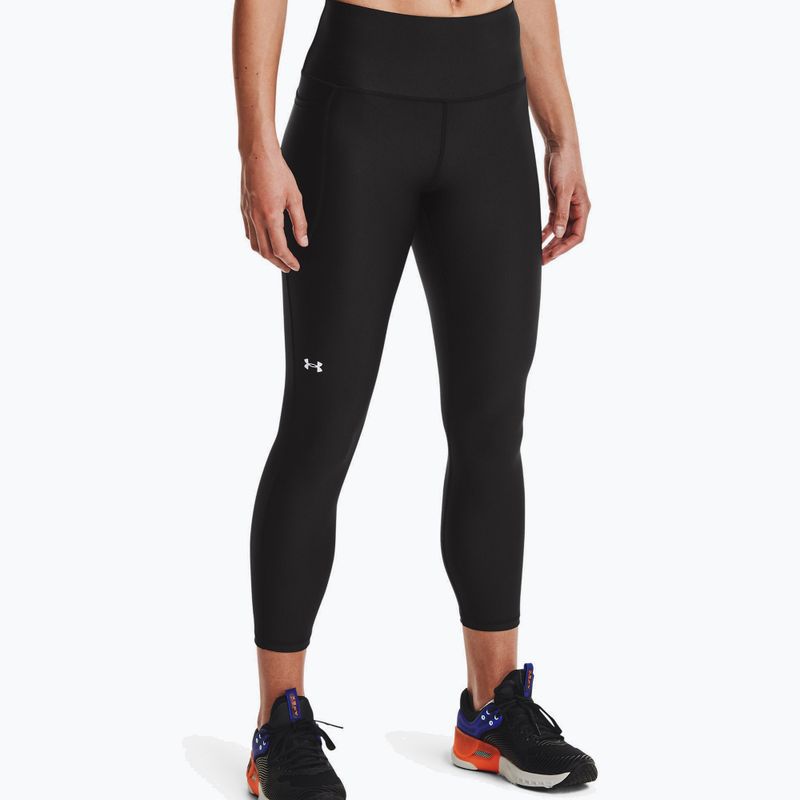 Leggings Under Armour Hi Ankle nero/bianco da donna 3