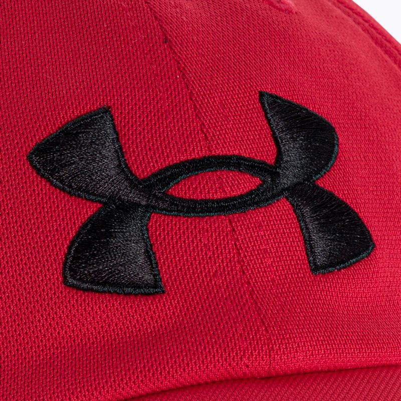 Berretto da baseball Under Armour Blitzing Adj rosso da uomo 5