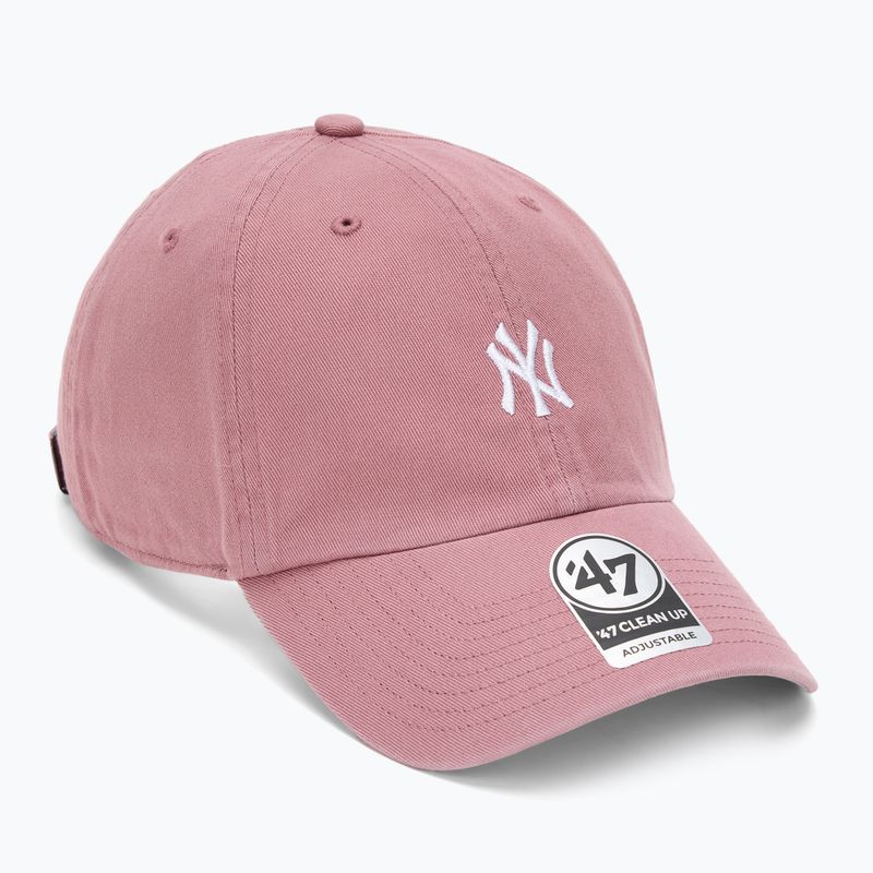 47 Marca MLB New York Yankees Base Runner cap CLEAN UP malva