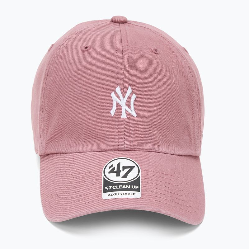 47 Marca MLB New York Yankees Base Runner cap CLEAN UP malva 2