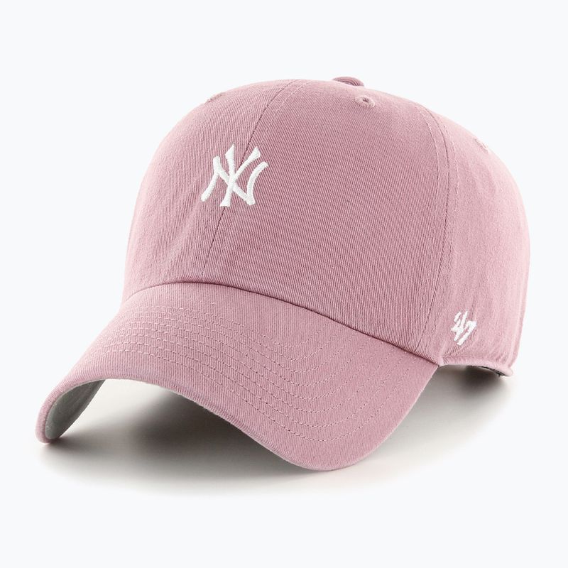 47 Marca MLB New York Yankees Base Runner cap CLEAN UP malva