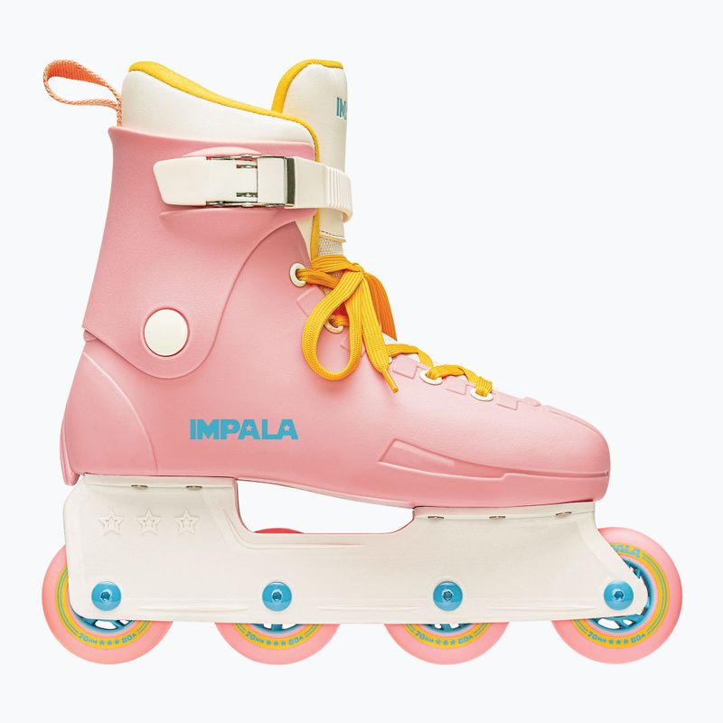 Pattini a rotelle da donna IMPALA Lightspeed Inline Skate rosa giallo