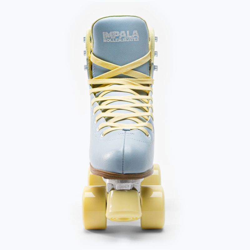 Pattini da donna IMPALA Quad Skate blu cielo giallo 5