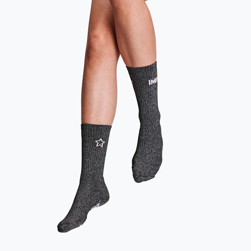 IMPALA Skate calze da donna 3 paia scintillanti 6