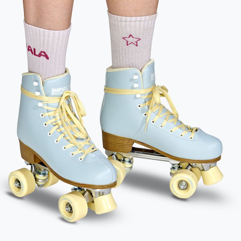 IMPALA Skate calze da donna 3 paia scintillanti 8