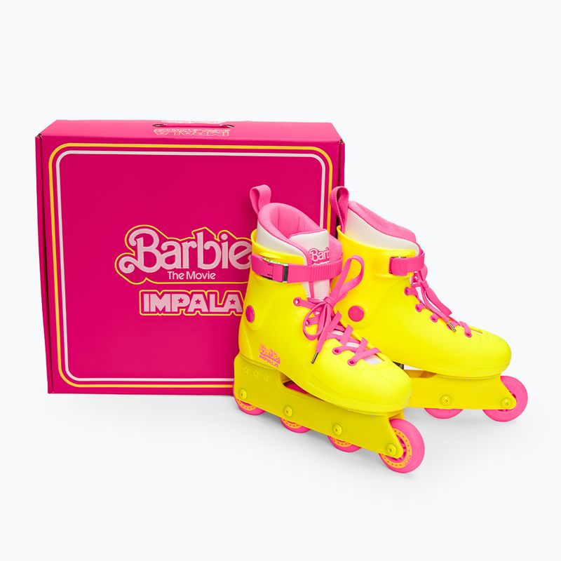 Pattini a rotelle da donna IMPALA Lightspeed Inline Skate Barbie giallo brillante 15