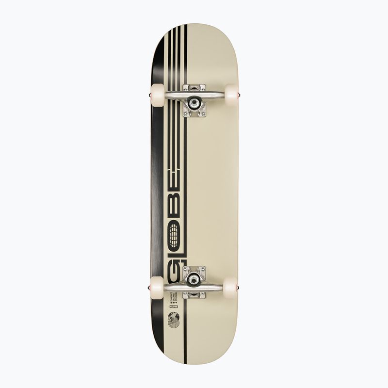 Skateboard classico Globe G0 Strype Hard nero/bianco sporco 3