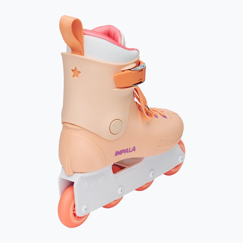 Pattini a rotelle da donna IMPALA Lightspeed Inline Skate albicocca 3