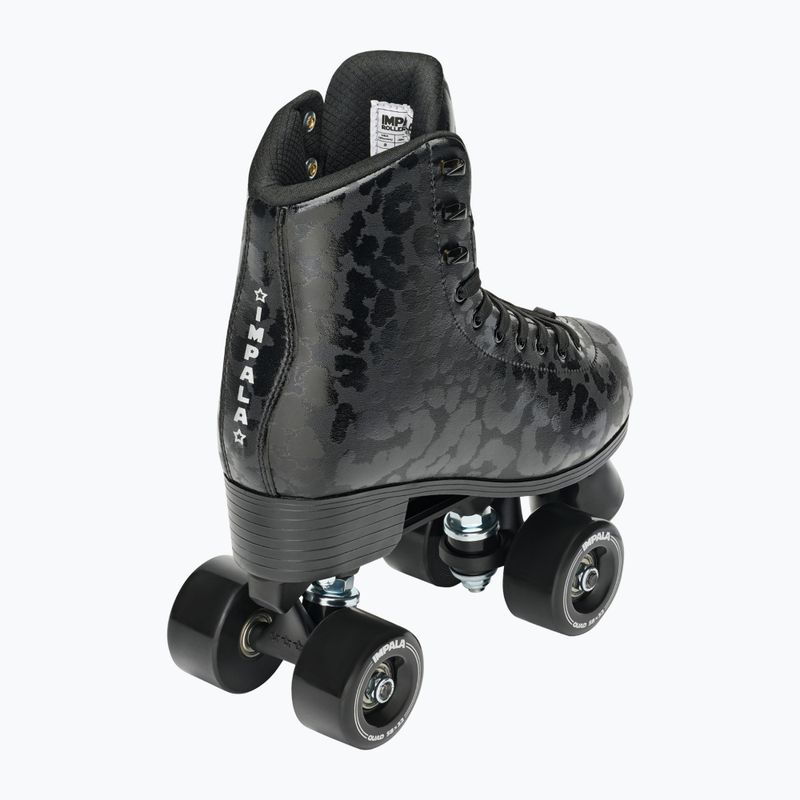 Pattini a rotelle da donna IMPALA Quad Skate black leopard 3