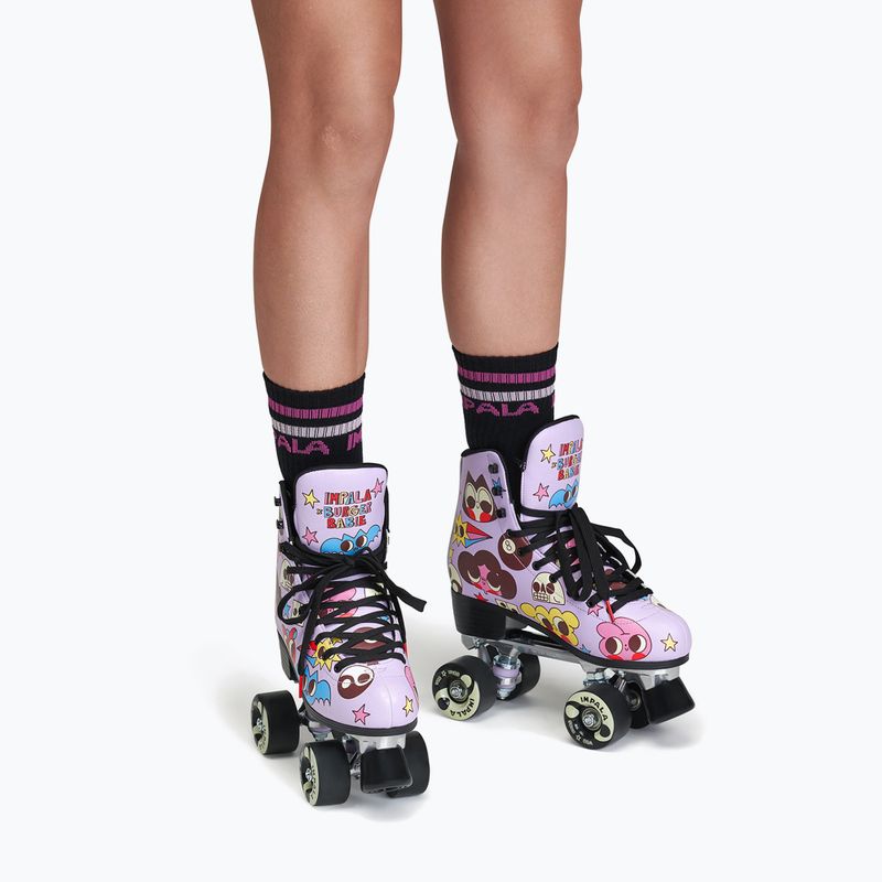 Pattini a rotelle da donna IMPALA Quad Skate burger babie 9