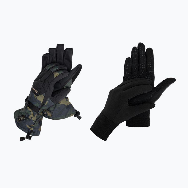 Guanto da snowboard Dakine Scout Glove cascade camo uomo