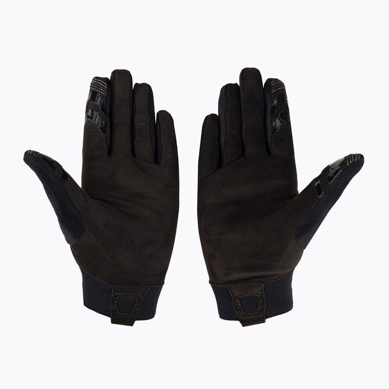 Guanti da ciclismo Dakine Covert ocra a righe/port da donna 2