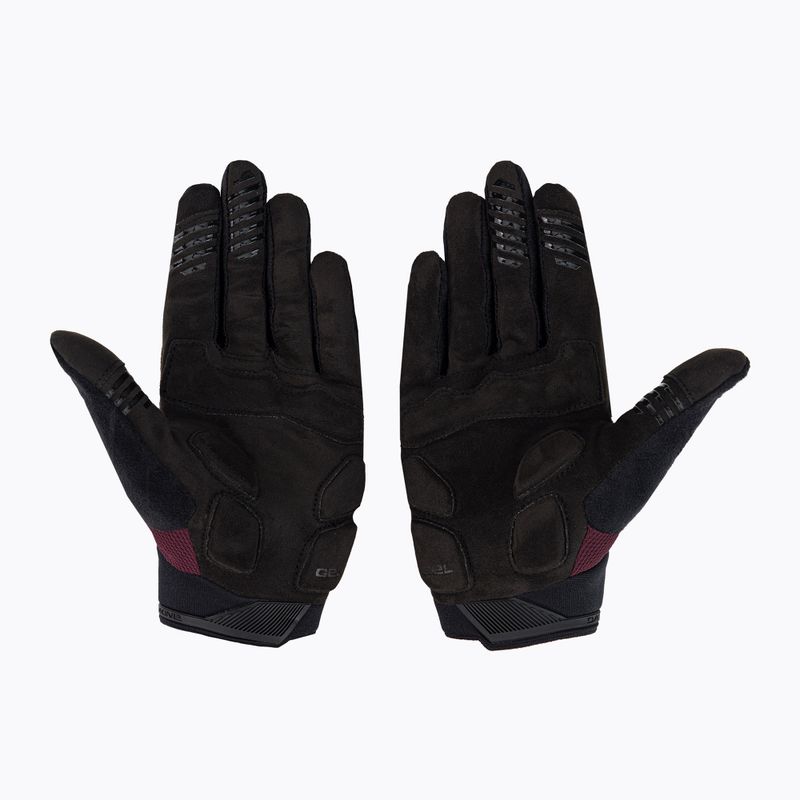Guanti da ciclismo Dakine da donna Syncline Gel port rosso 2