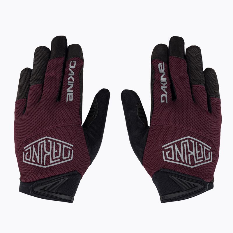 Guanti da ciclismo Dakine da donna Syncline Gel port rosso 3