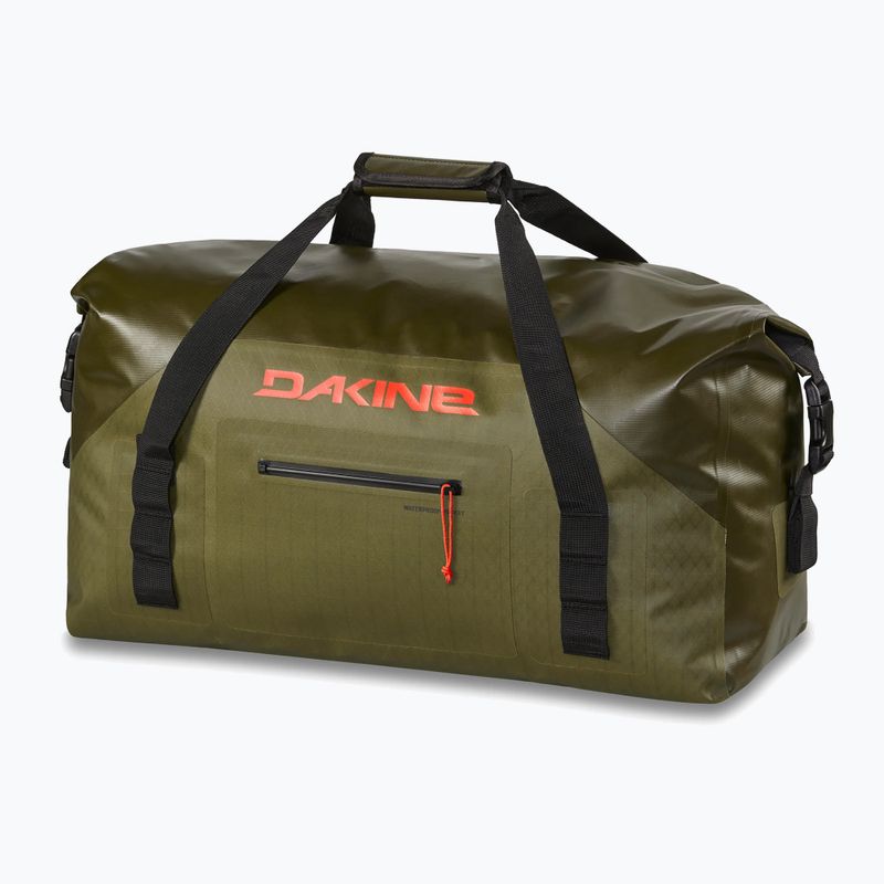Dakine Cyclone Wet/Dry Rolltop Duffle 60 l Borsa oliva scuro