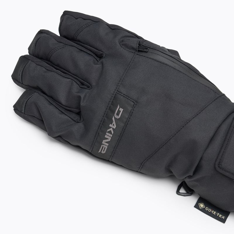 Guanto da snowboard corto da uomo Dakine Titan Gore-Tex nero 4