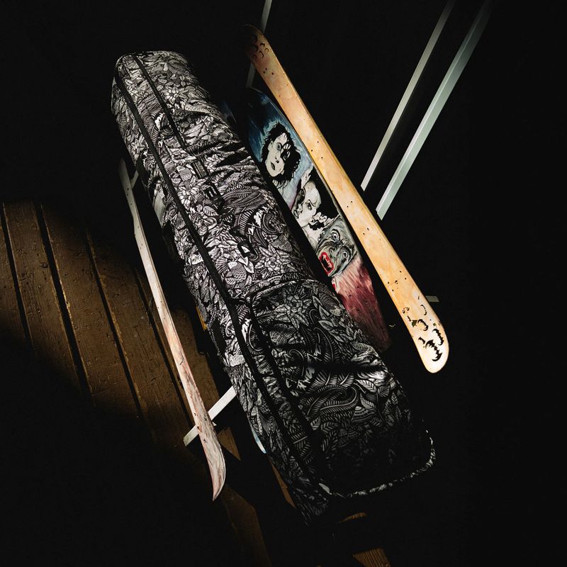 Borsa porta sci Dakine Fall Line Ski Roller Bag kingdom black 3