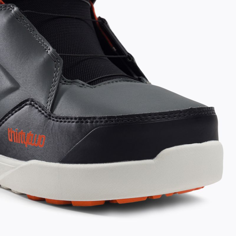 Scarponi da snowboard ThirtyTwo Lashed Double Boa Bradshaw grigio/nero/arancio da uomo 8