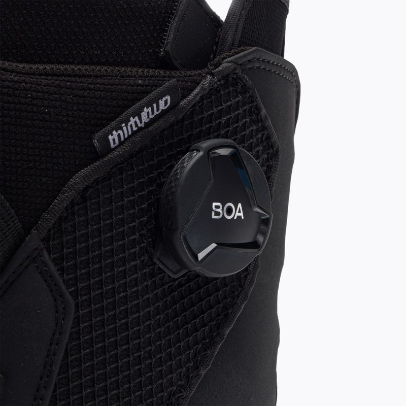 Scarponi da snowboard da uomo ThirtyTwo Tm-2 Double Boa nero/bianco 6