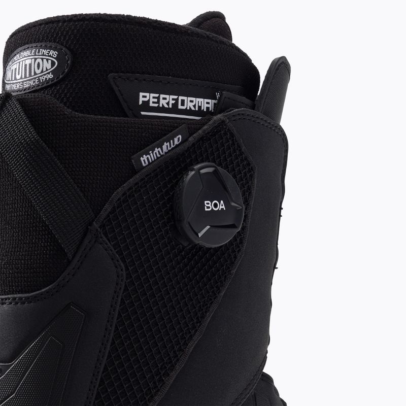 Scarponi da snowboard da uomo ThirtyTwo Tm-2 Double Boa Wide nero 7