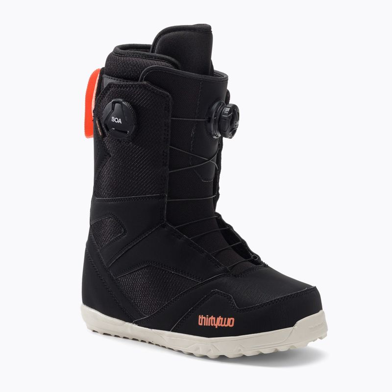 Scarponi da snowboard da donna ThirtyTwo Stw Double Boa W'S nero/rosa