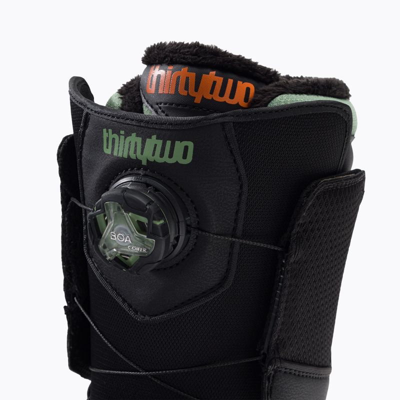Stivali da snowboard da donna ThirtyTwo Lashed Double Boa W'S nero 6