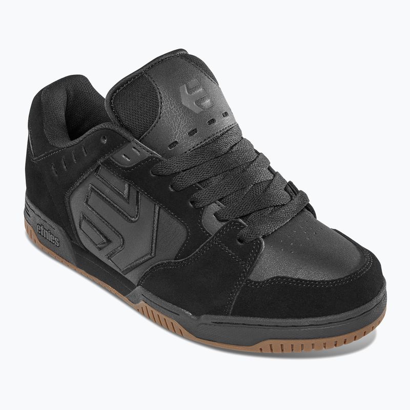 Etnies Faze nero/nero/gum scarpe da uomo 8