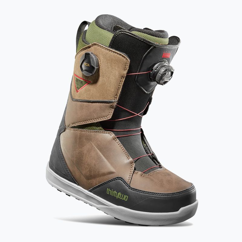 Scarponi da snowboard da uomo ThirtyTwo Lashed Double Boa Bradshaw '22 marrone 9