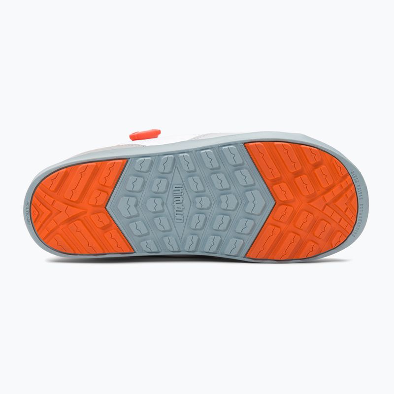 Scarponi da snowboard ThirtyTwo Lashed Double Boa Powell '22 da uomo grigio/bianco/arancio 4