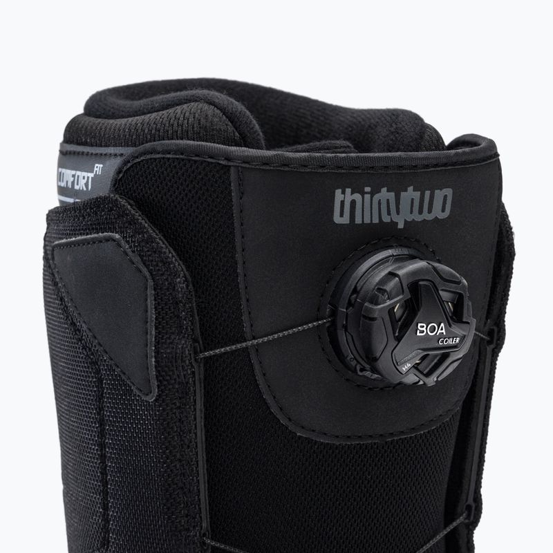 Scarponi da snowboard da uomo ThirtyTwo Shifty Boa '22 nero 6