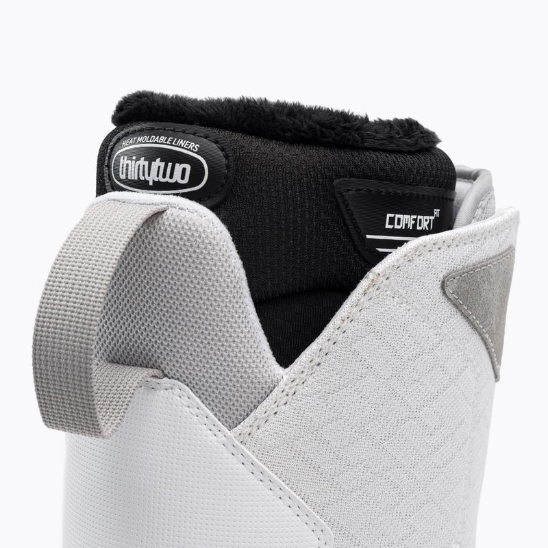 Scarponi da snowboard da donna ThirtyTwo Shifty Boa W'S '22 bianco 8