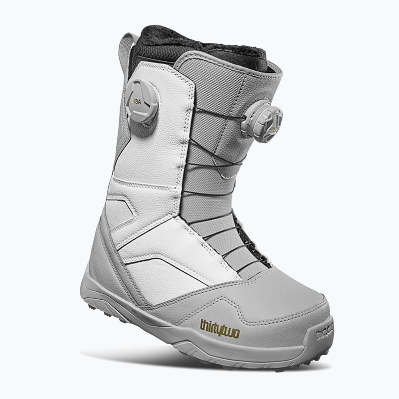 Scarponi da snowboard da donna ThirtyTwo Stw Double Boa W'S '22 grigio/bianco 9