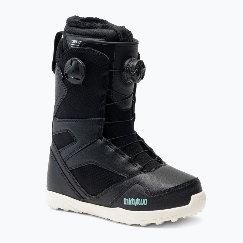 Scarponi da snowboard da donna ThirtyTwo Stw Double Boa W'S '22 nero