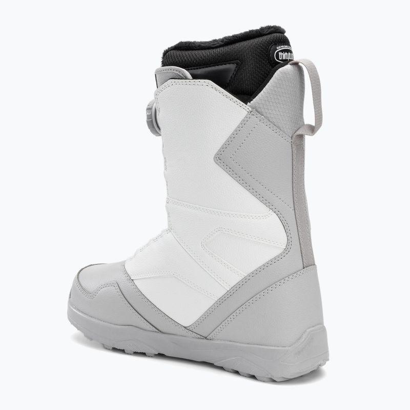 Scarponi da snowboard da donna ThirtyTwo Stw Double Boa W'S '22 grigio/bianco 2