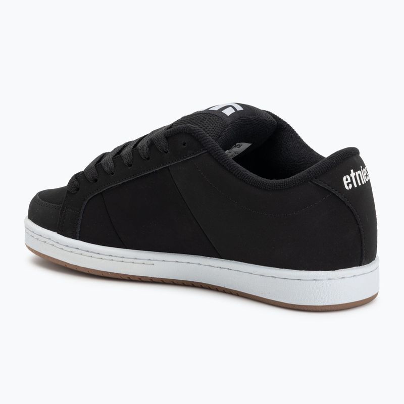 Etnies Kingpin nero/bianco/gomma scarpe da uomo 3