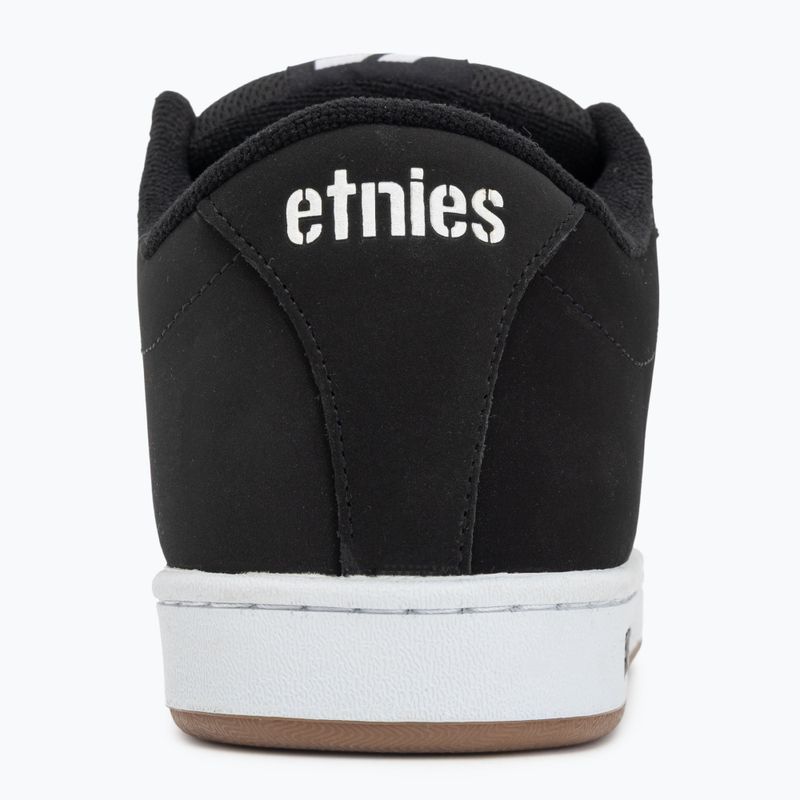 Etnies Kingpin nero/bianco/gomma scarpe da uomo 6