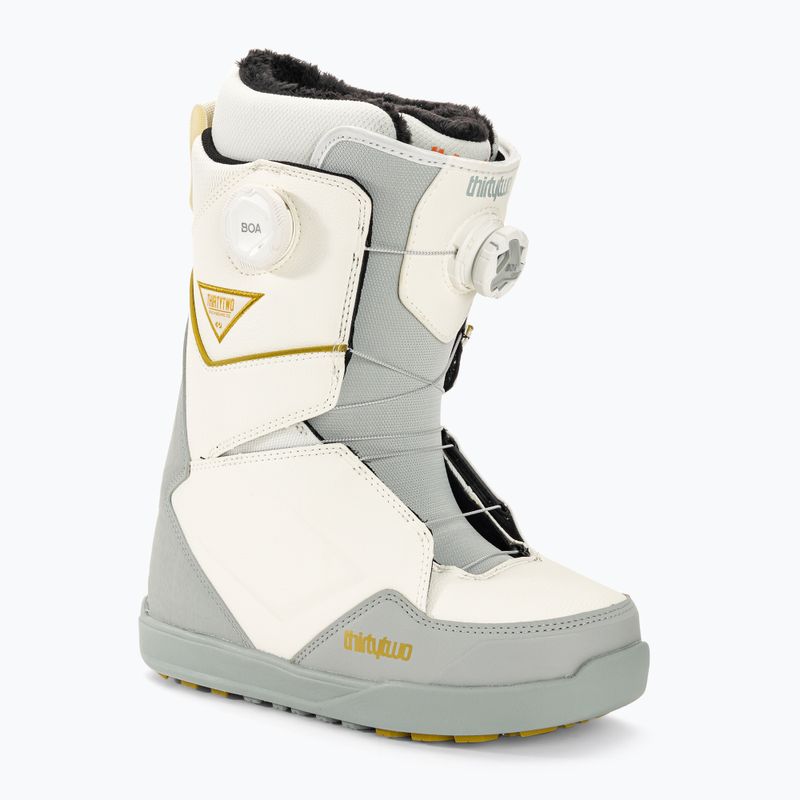 Scarponi da snowboard da donna ThirtyTwo Lashed Double Boa W'S '23 bianco/grigio